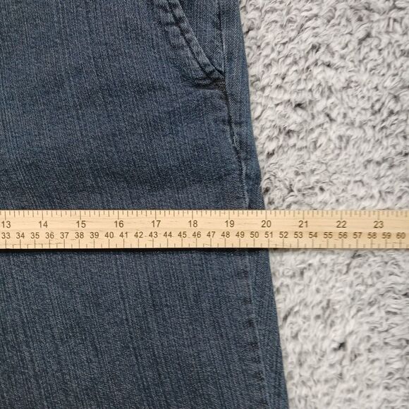 Dockers Ideal Collection Oetite Women's 12P Dark Wash Trouser, Pant, Jean. Blue. - Picture 11 of 12